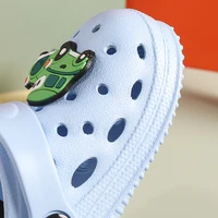 Childrens Sandals Summer Casual EVA Lightweight Outdoor Handmade DIY Baby Shoes Anti-Slip Thick Sole Beach Slides Garden Shoes 4