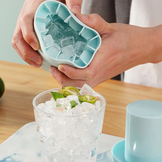 Silicone Ice Mold Round Cylinder Ice Cube Making Mould Ice Maker
