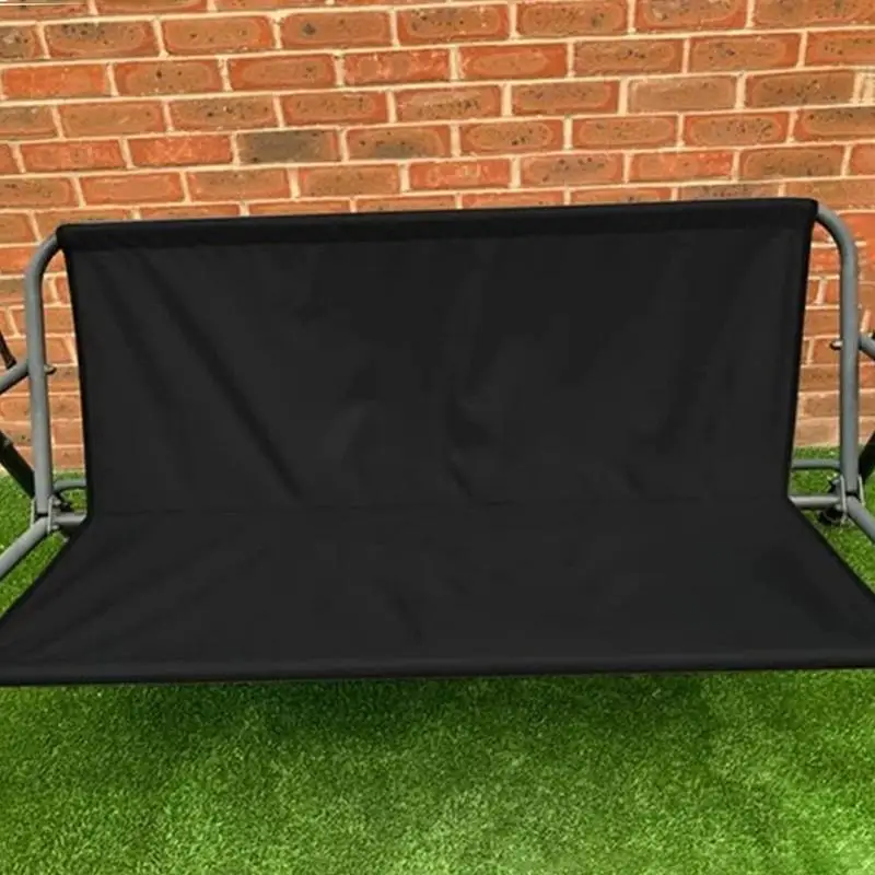 Replaceable Swing Seat Cover Outdoor 600D Thick Fabric Load-bearing Replacement Rainproof Garden Seat Cover For Patio Gar #W0