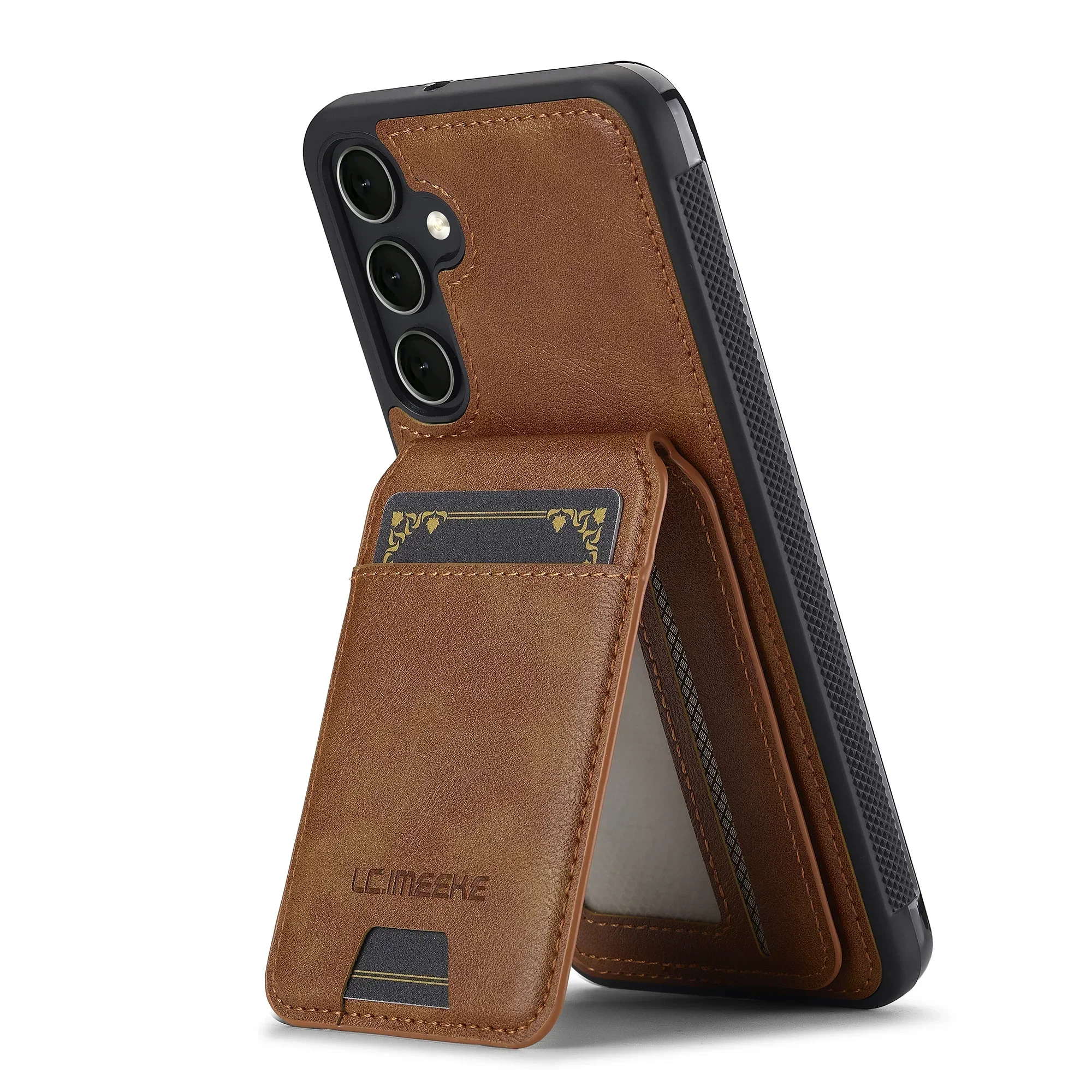 Detachable Leather Case For Samsung Galaxy S26 S25 Ultra S24 Plus S22 S21 FE A55 A35 A16 A36 A56 A15 A14 Card Wallet Phone Bag 6
