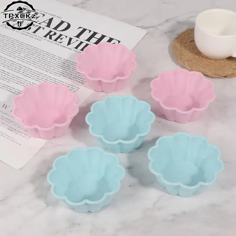 6pcs/lot DIY szilikon Megmintaz Cookie Tészta Megmintaz Muffin Beégetett jel szilikon Tészta Megmintaz Muffin konyhai bakeware Tészta decorating szerszámok