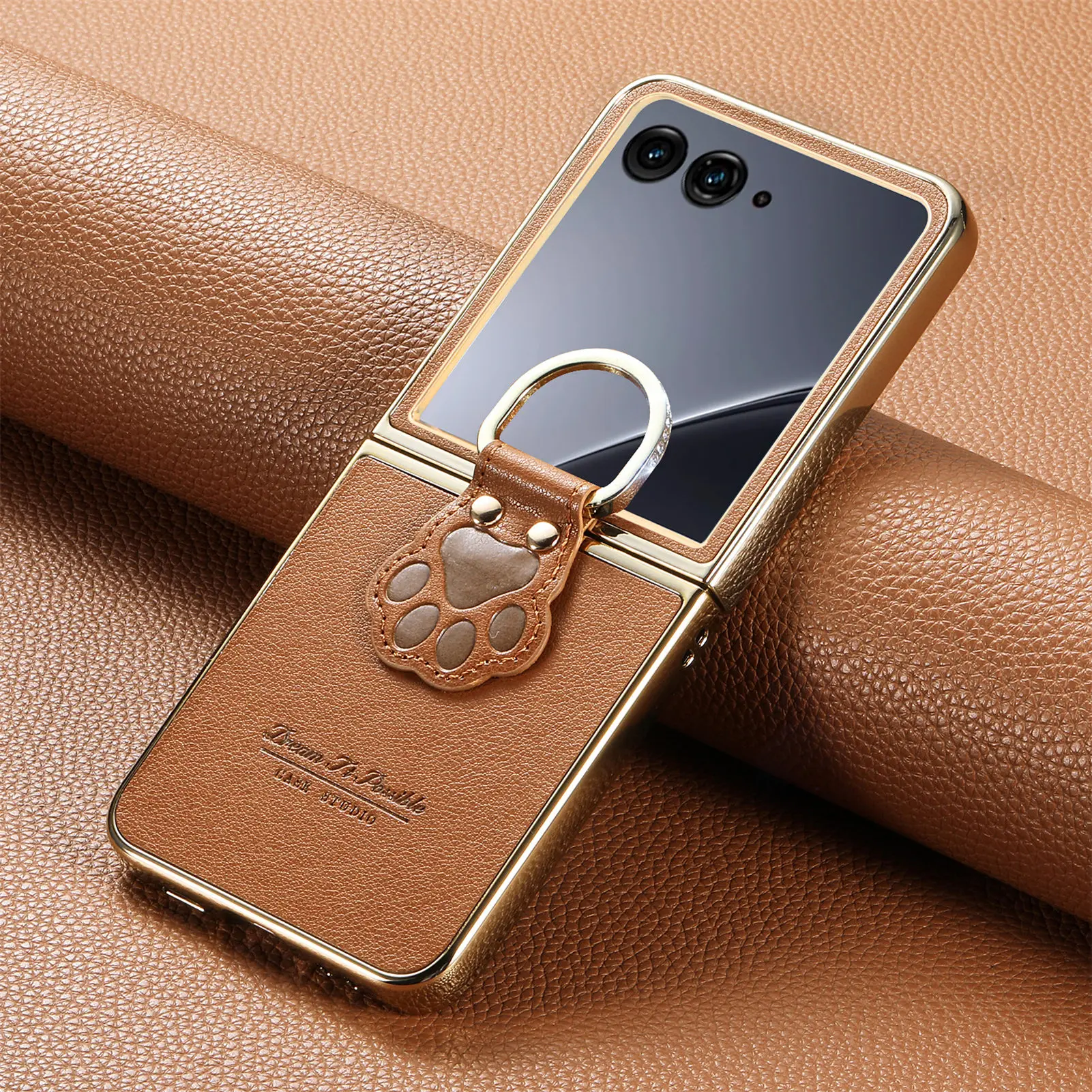 Shockproof PU Leather Accessories Case - Premium Protection  Capa