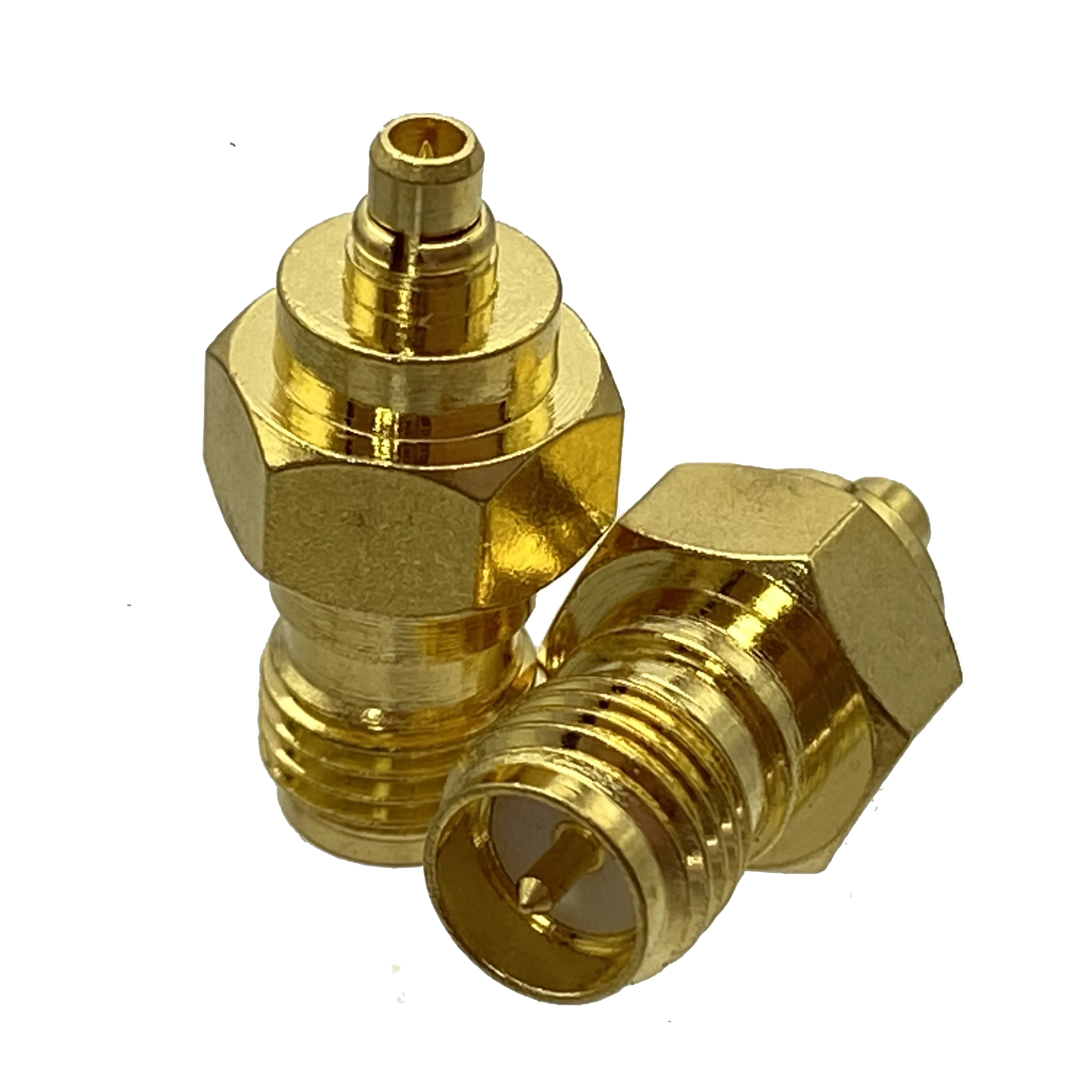 

10Pcs RP SMA Female Plug to MMCX Male Plug RF Adapter Connector Coaxial Wire Terminals High Quanlity straight