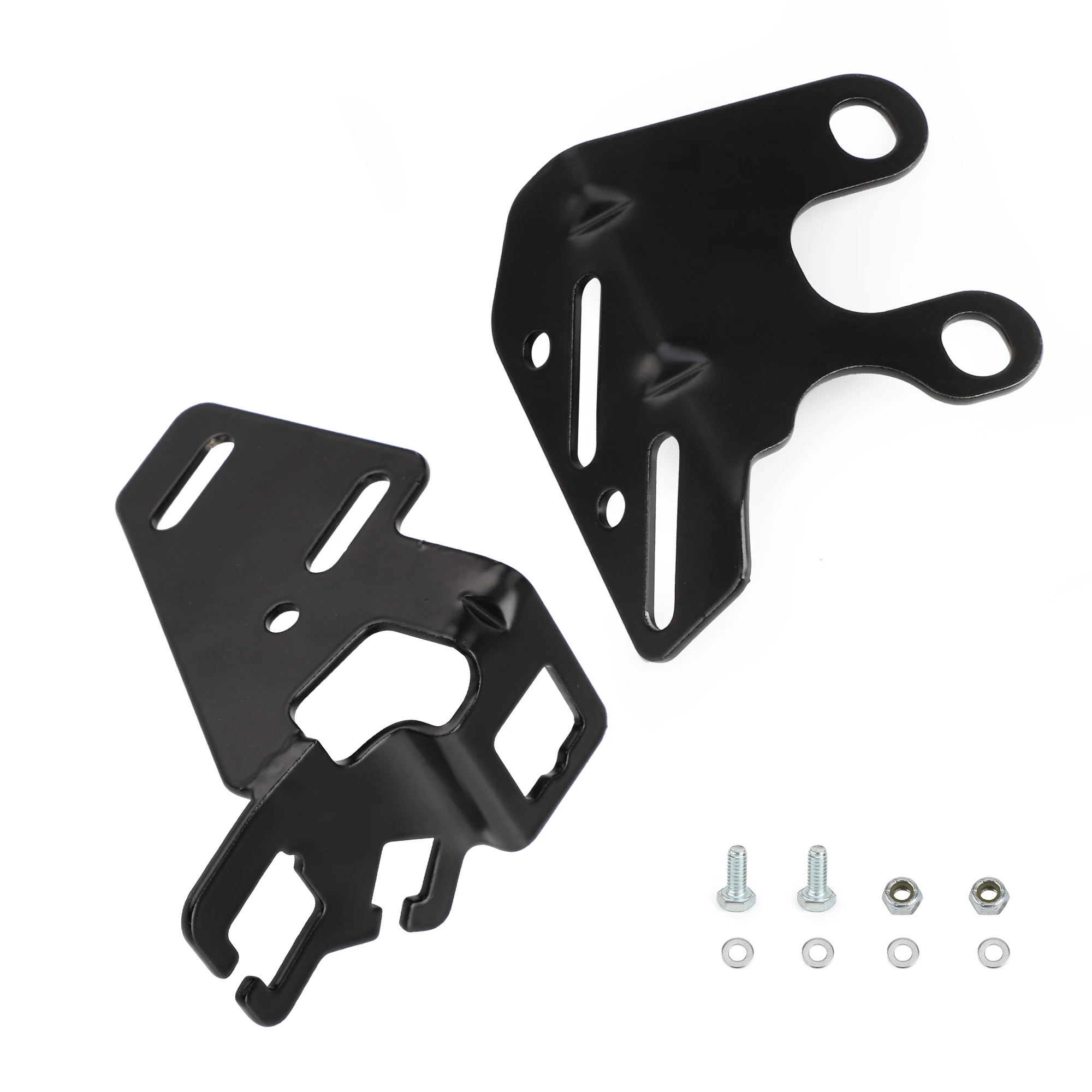 CNSPEED Throttle Cable Bracket 8031 Fit For 265-400 SBC 396-454 BBC Small Block Big Block Chevy Black Throttle Trans Cruise