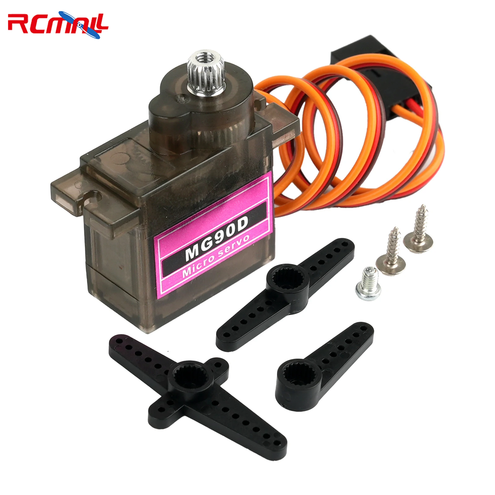 MG90D 9g Micro Servo Full Metal Gear Digital Servo for RC Plane Helicopter Airplane 450 Drone Toy Cars