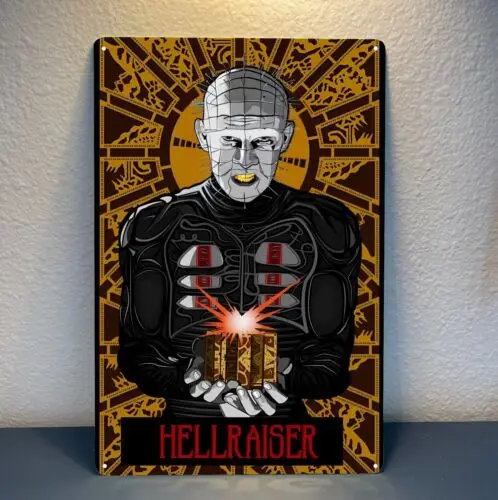 

Металлический плакат из фильма ужасов Hellboy, жестяной знак 20x30 см