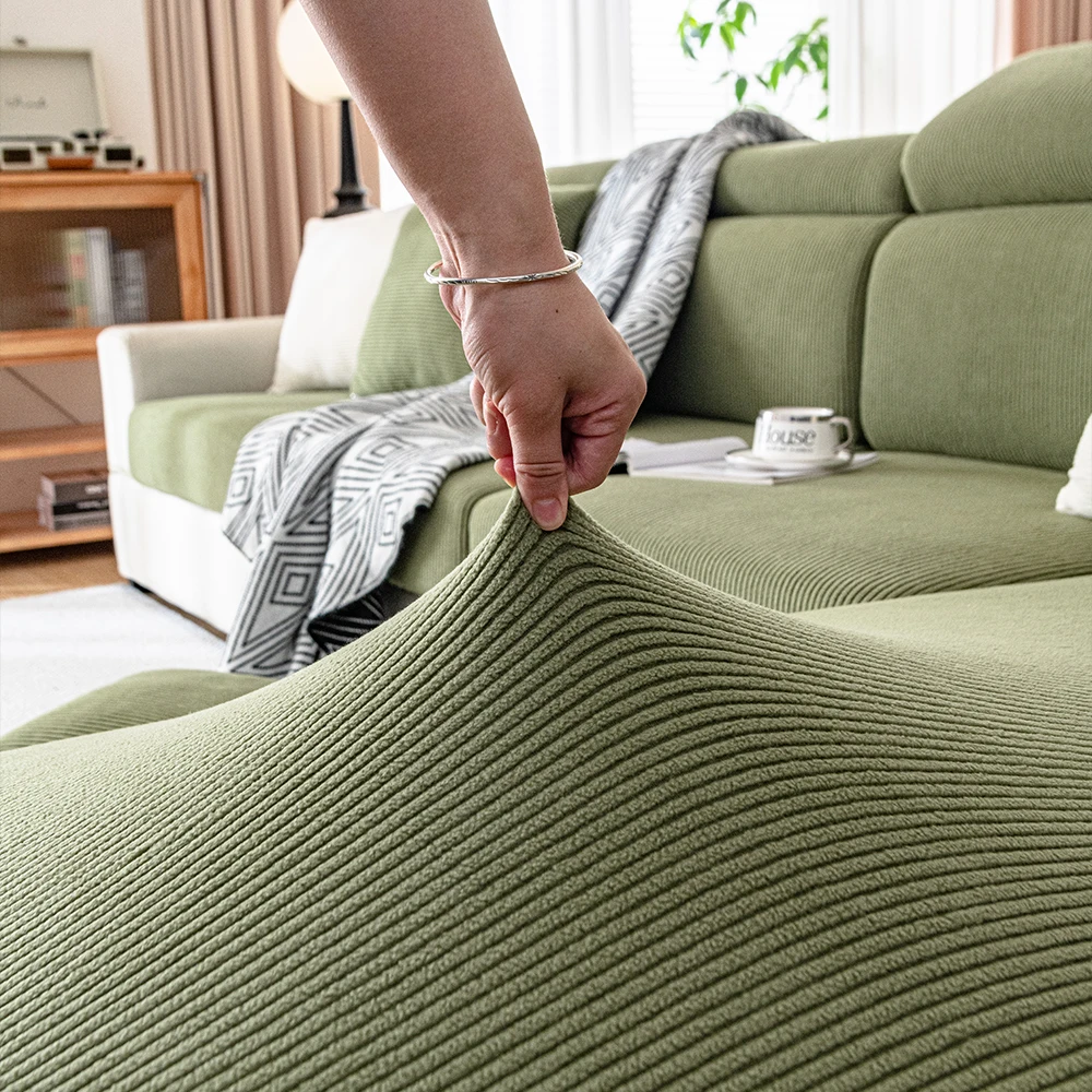 Jacquard Sofa Seat Cushion Cover 4