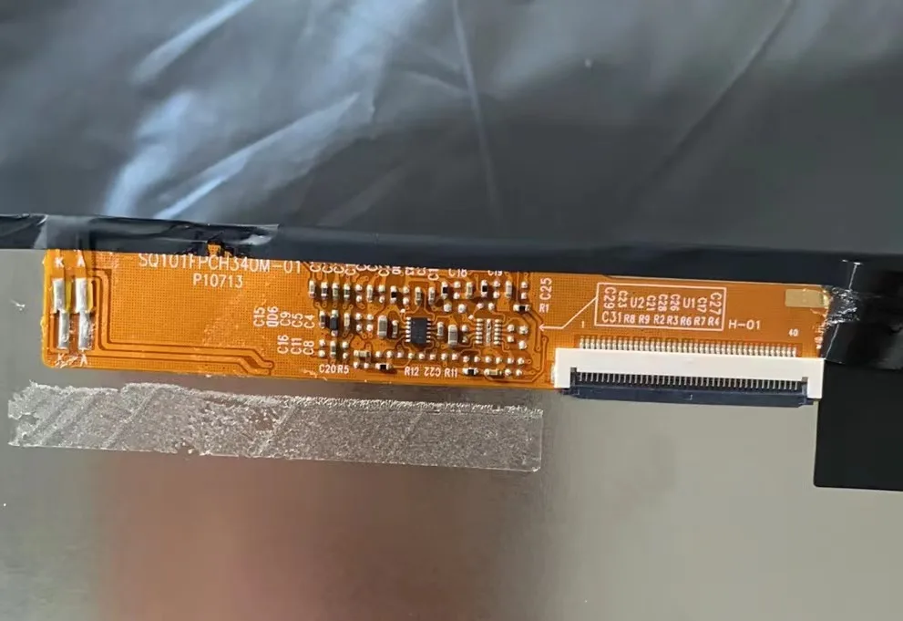 Polegada 40pin Tela Lcd Sq101fpch340m01 para Famix F10l Tablet Sq101e-h4ii40148r501 Matriz para Tablet F10l Famix 101fpch340m 10.1 - Imagem 3