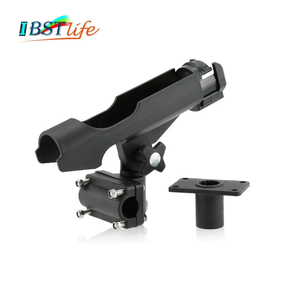 

Fishing Rod Rest Adjustable Removable 360 degree Holders Kayak Boat Support Tools Accessories Pole Bracket