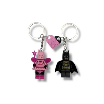mini figure Keychain,keyring, backpack charm kawaii gift for her unique character small maching keychain handmade Y2k jewely 1