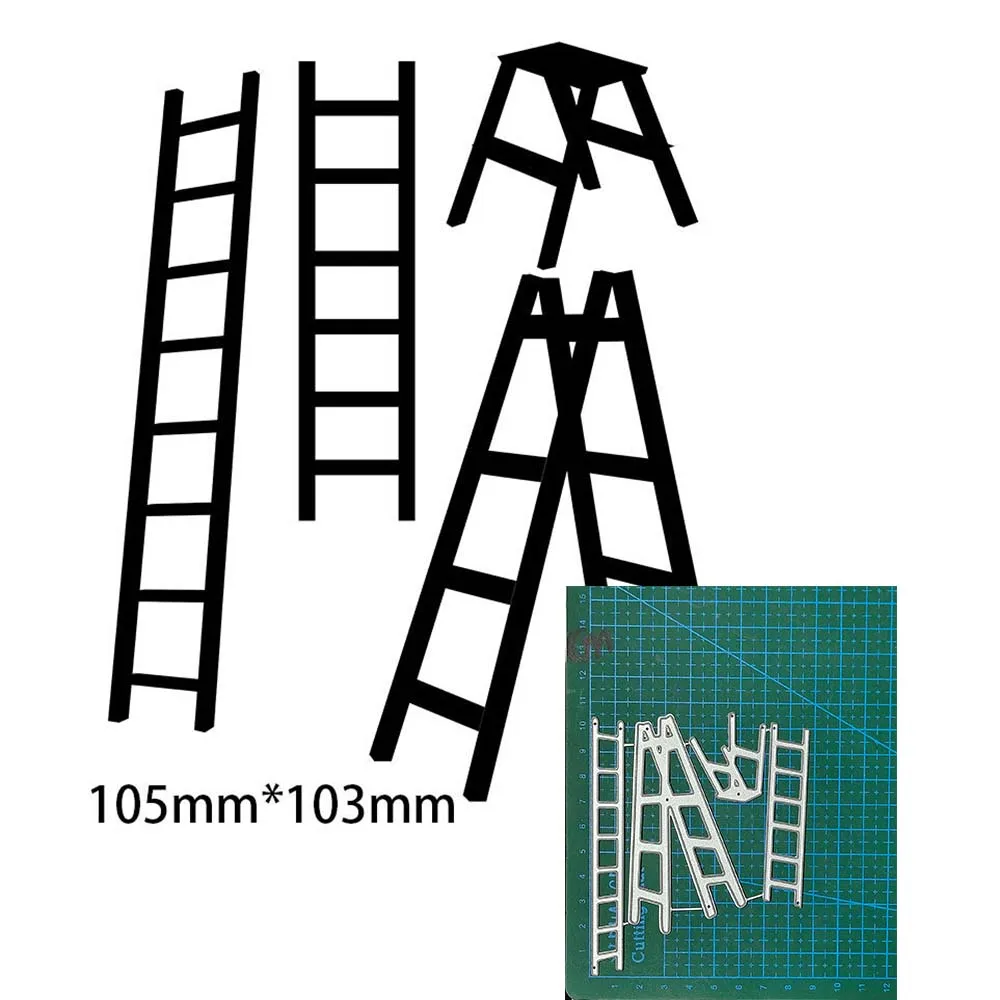 

Cutting Dies Ladders Metal Stencil for DIY Scrapbooking Photo Album Blade Punch Embossing Paper Card mould