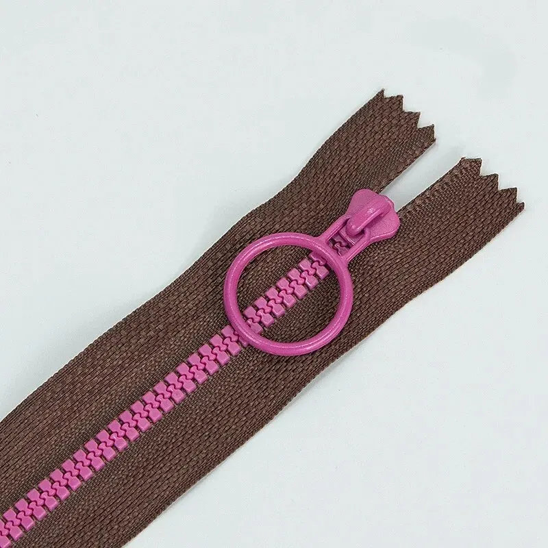 (10 Stück) Farbe Kleine Reißverschluss-Handtasche Stifttasche Tasche 3 # Selbstsichernder Farbkontrast aus Kunstharz mit geschlossenem Schwanz – Detail 11