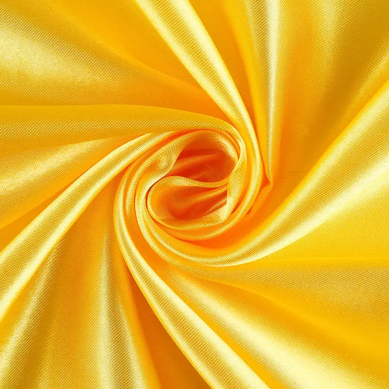 Luxurious Satin Fabric - Premium Material for Skirt Linings, Dressmaking, and Crafting Projects (Solid Color)