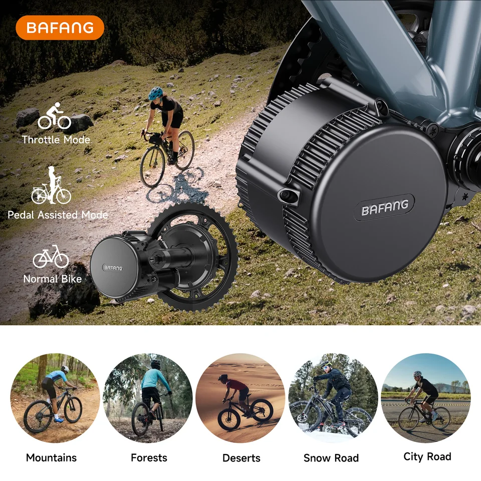 Kit Moteur Central Bafang 48V 500W M325 - 68mm - Conversion Vélo électrique 8Fun