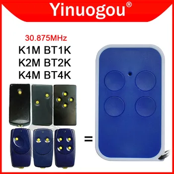 을 위한 BT1K BT2K BT4K K1M K2M K4M 차고 문 원격 제어 복사기 30.875MHz 고정 코드 전기 게이트 제어 오프너 명령
