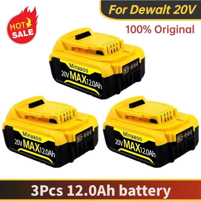 

2024 Original 20V 8Ah Replacement Lithium Battery For Dewalt 18V DCB184 DCB200 DCB182 DCB180 DCB181 DCB182 DCB201 DCB206