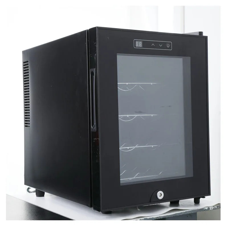 Wine Cooler 32L 12 Bottles Wine Refrigerator Cabinet Fridge Freestanding 3