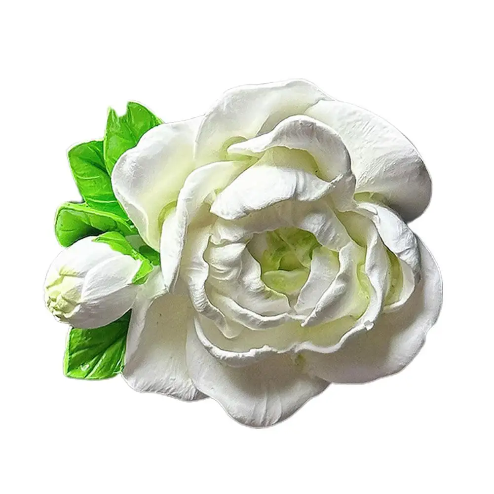 Jasmine Flower Air Outlet Aromatherapy Car Accessories Decoration Flower Car Decoration Peony Accessories T2l5