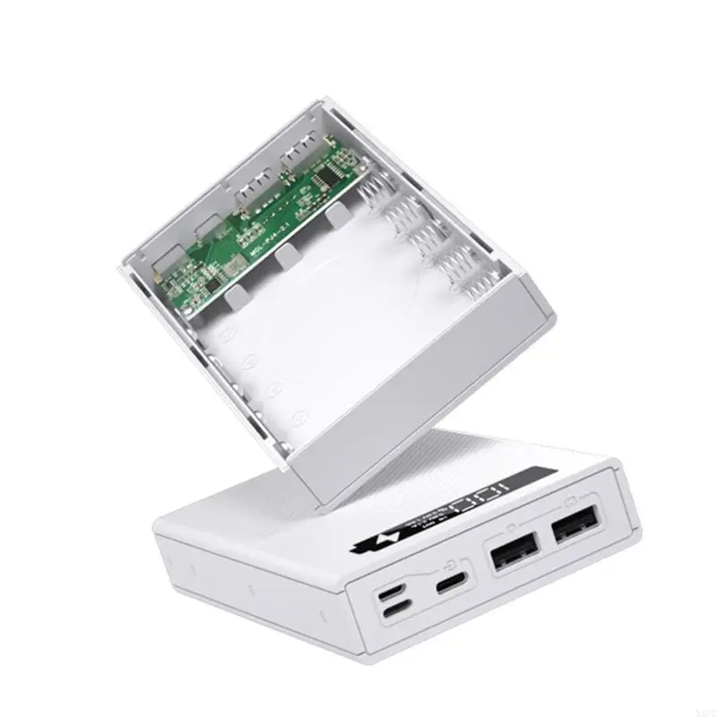 N3UC Weld-free 18650 Battery for Shell 18650 Mobile Power Box Supports Qc3.0 Fast Wireless Charging Battery Storage