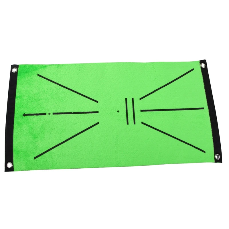 

ELOS-Golf Training Mat Golf Hitting Mat Golf Practice Turf Mat Portable Golf Putting Practice Aids Equipment For Yard Office