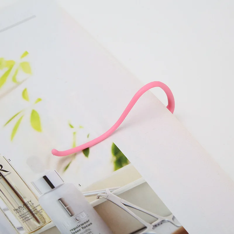 1 Pcs Book Reading Support Clip reading stand book organizer book holder book stand Pink Blue Bookends Office School Supplies Desk Accessories Organizer