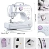 Household electric multifunctional 505A sewing machine, fully automatic with lock edge, desktop handheld small sewing machine 5