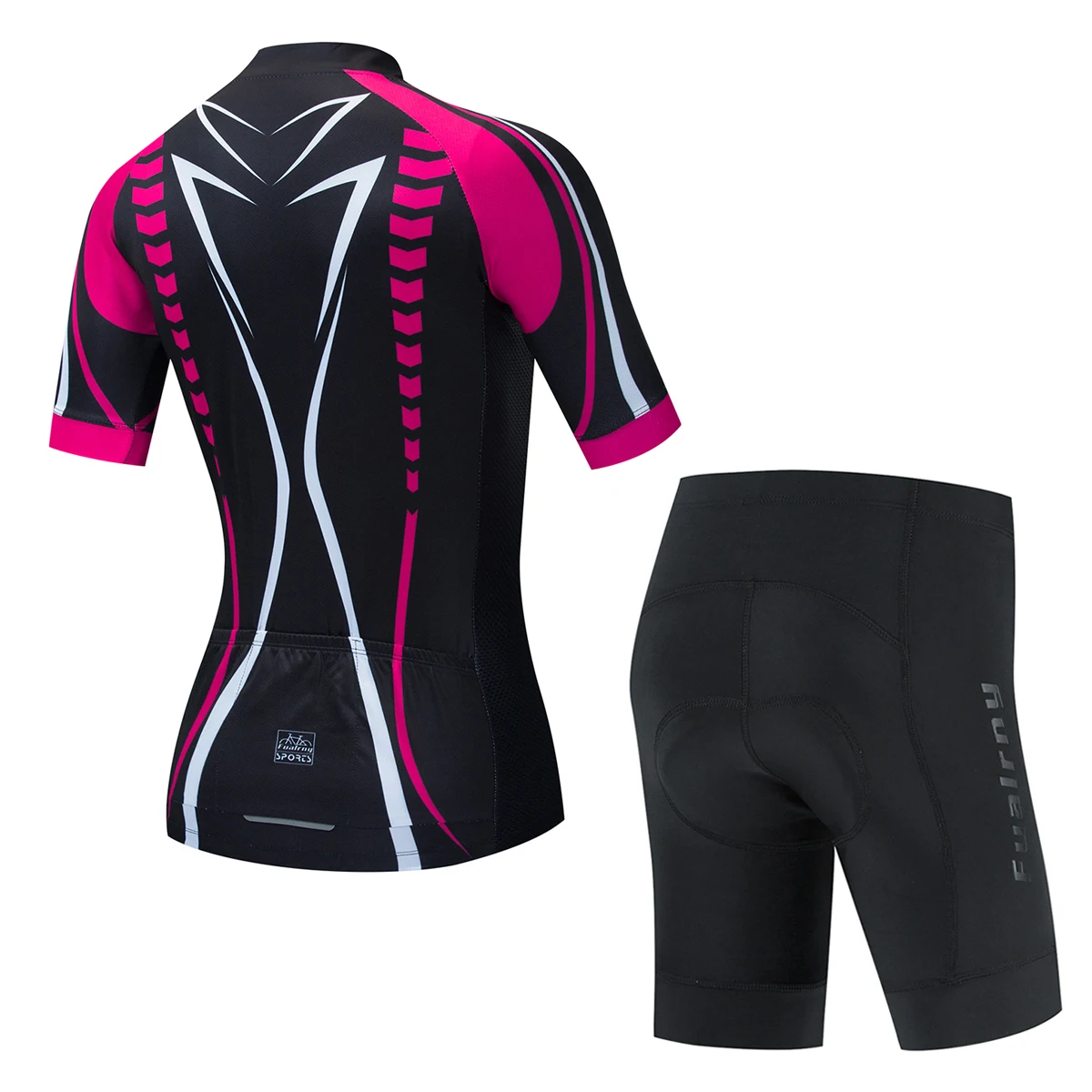 Women's Cycling Jersey Sets Summer Anti-UV Cycling Bicycle Clothing Quick-Dry Mountain Female Bike Clothes Short Jersey Suits