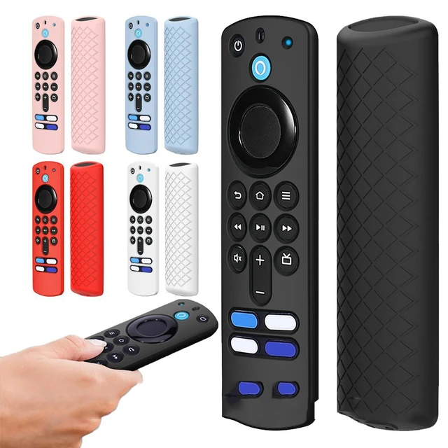 New Silicone Cover Fire TV Stick 4K Max 2023 Streaming Device Soft Remote  Case with Lanyard Anti-fall Protective Case - AliExpress