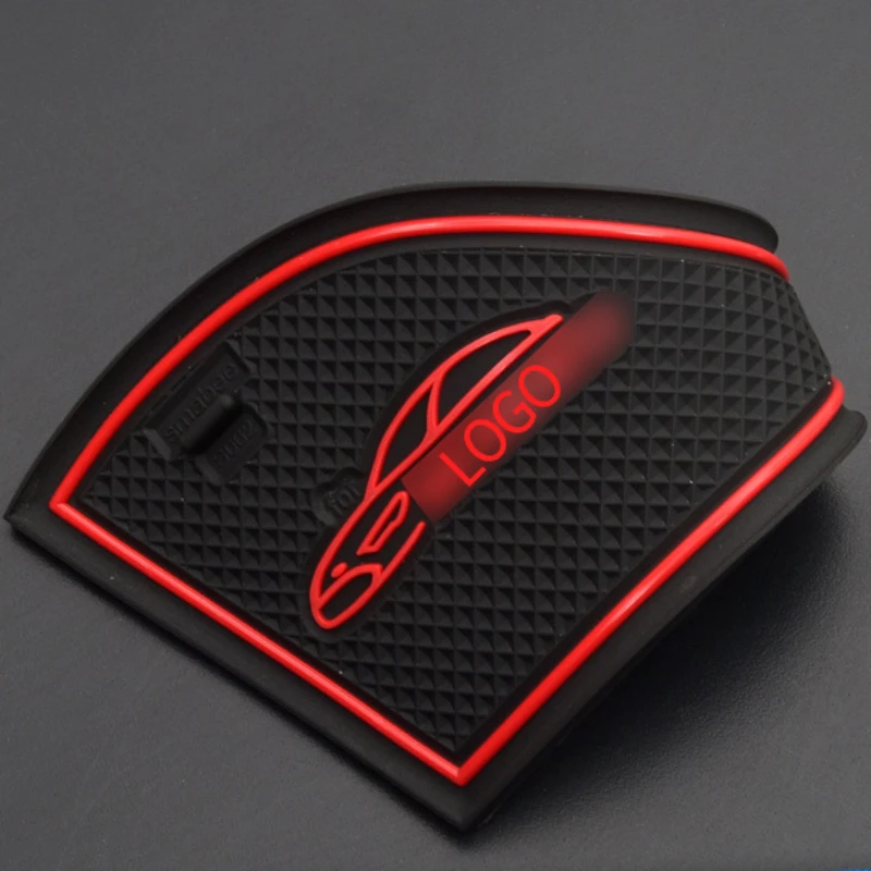 

Accessoire Voiture for Ford Mondeo 2017-2020 Water Cup Storage Tank Mat Door Groove Pad Cushion Rubber Mat Accessories
