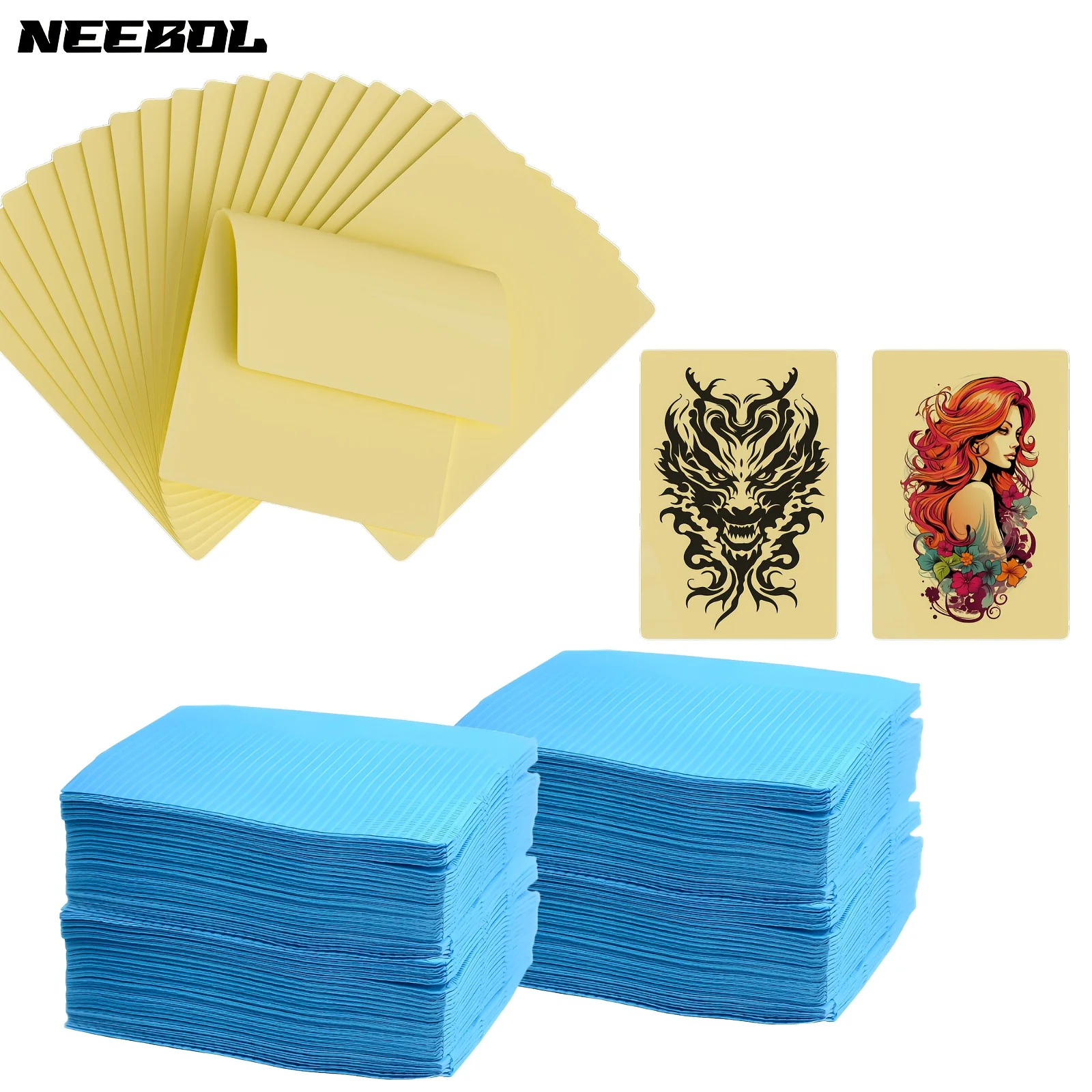 Tattoo Practice Skins and Disposable Tablecloths
