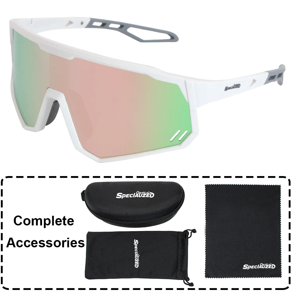 Unisex Photochromic Sports Sunglasses for Outdoor Activities with UV400 Protection