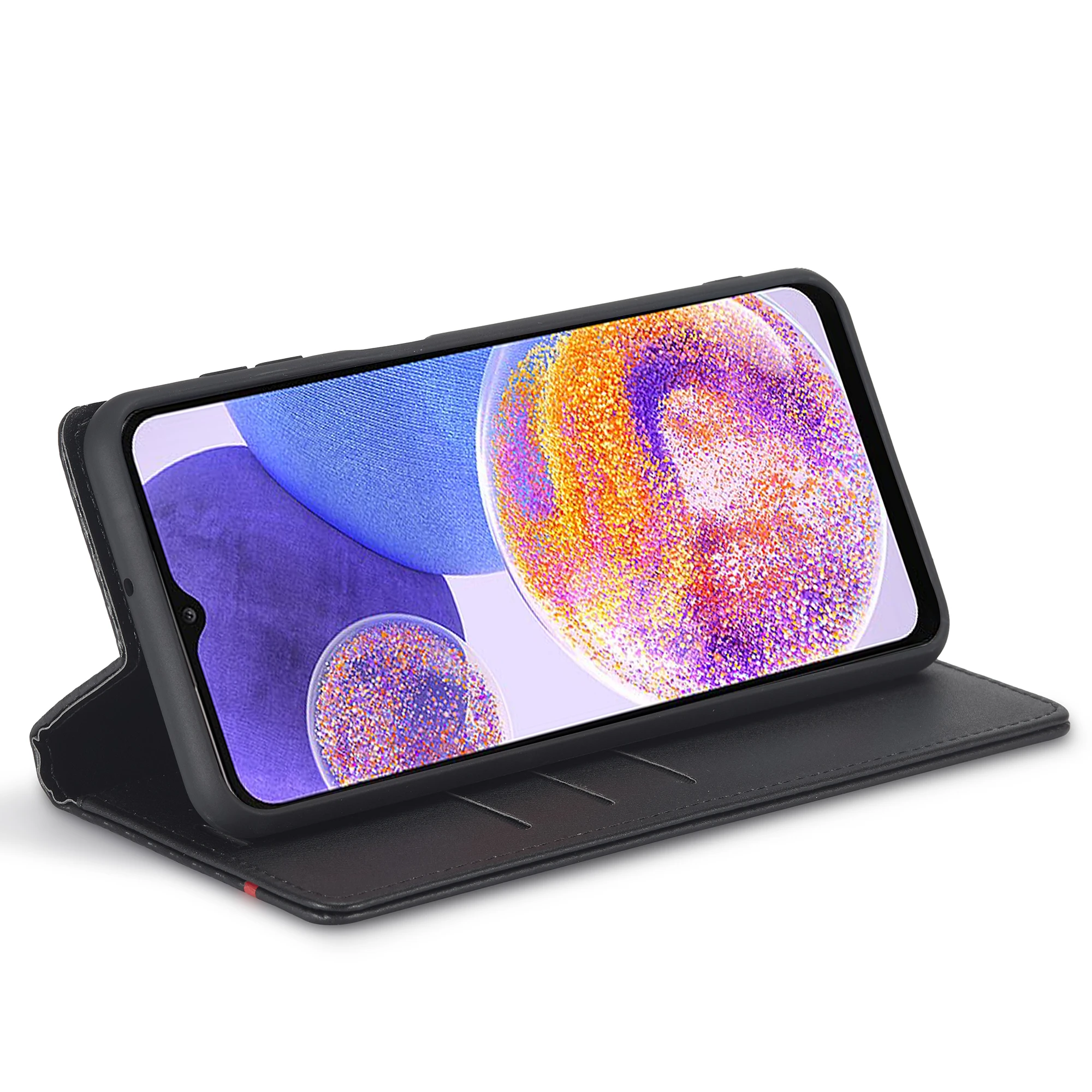Carbon-Faser-Lederhülle für Samsung Galaxy S26 S25 S24 S23 Ultra S22 S21 S20 FE S10 Plus Note 20 + Business Brieftasche Kartenetui – Detail 3