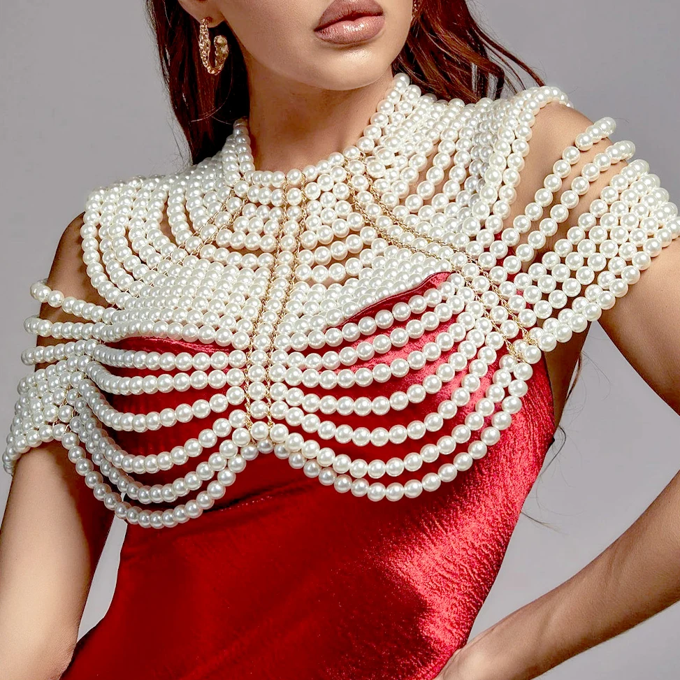 HAHA-TOTO-New-Luxury-Handmade-Pearls-Body-Chains-Beaded-Statement ...