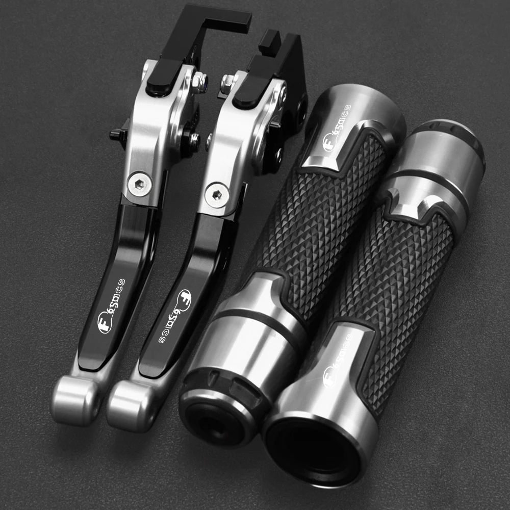

Motorcycle Aluminum Adjustable Brake Clutch Levers Handlebar Hand Grips Ends FOR BMW F650CS F 650 CS F 650CS 1997-2008 2007 2006