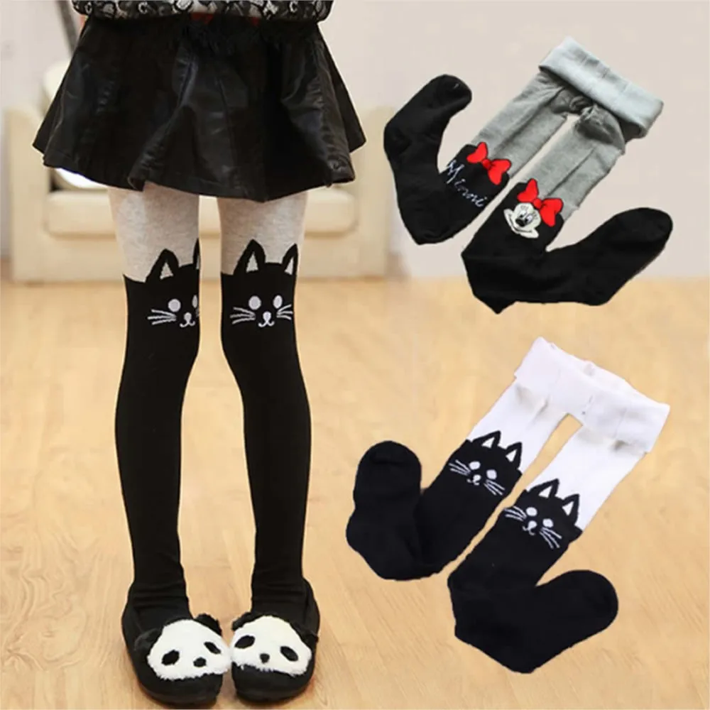 Kids Pantyhose Ballet Tights Toddler Tights Cartoon Designs