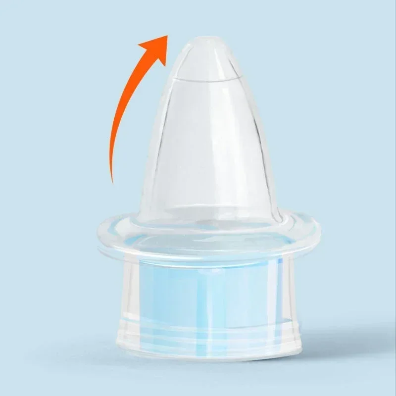 New Nasal Aspirator Soft Tip Safe Sucker Newborn Baby Vacuum Suction Sick Toddlers Practical Infant Absorption Nose Cleaner Snot nasal aspirator