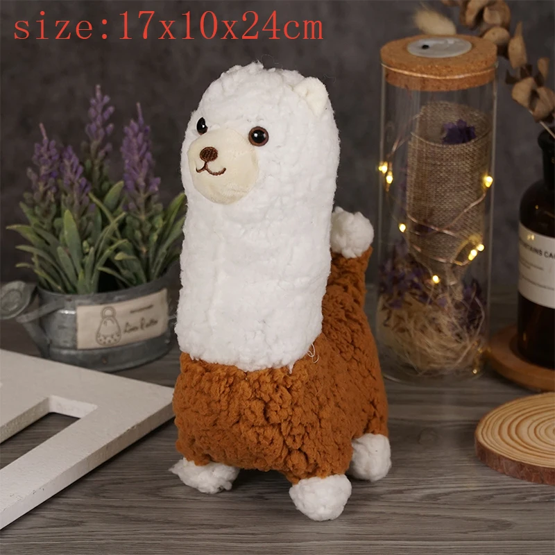 Electric Simulation Alpaca Plush Toy Realistic panda Walking Tail Wagging Shaking Head Stuffed Doll Gift Kids Birthday Xmas Gift