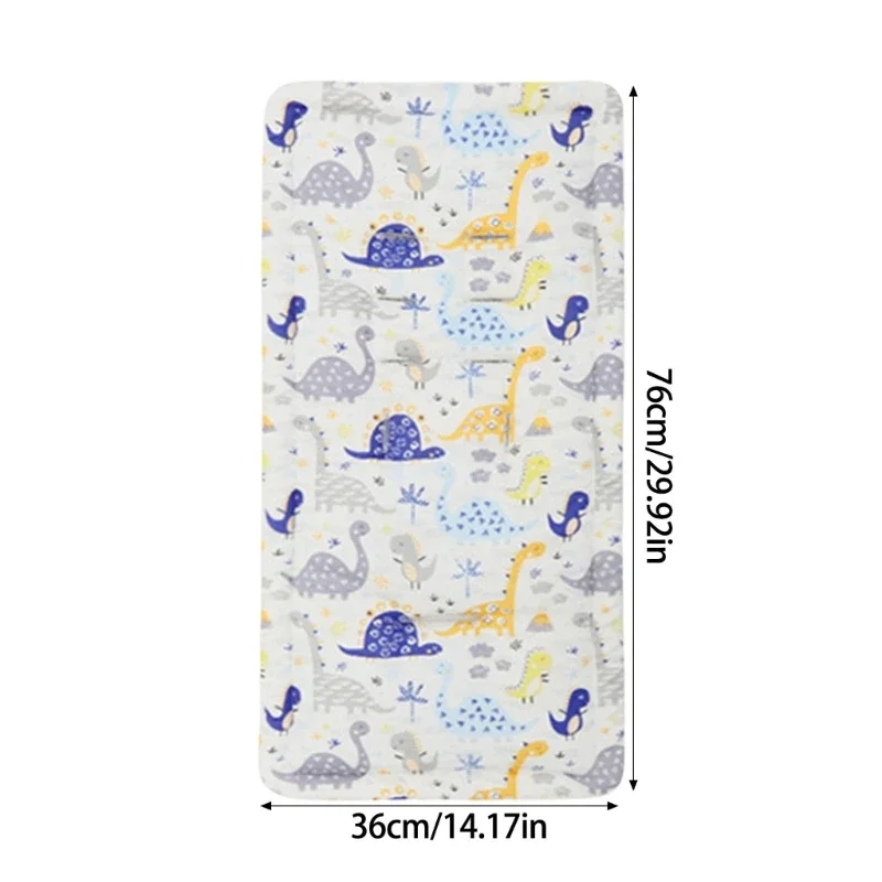 Description Picture 2 of itemBaby Stroller Cushion, Stroller Cotton Cushion, Baby Pure Cotton Roller Coaster Seat, All Season Universal Warm Cushion