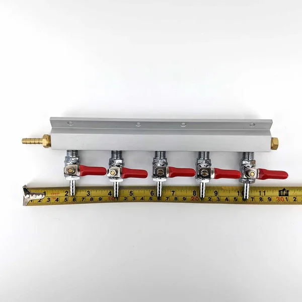 Kegland 5 Ausgang/5 Wege Gas verteiler Verteilung CO2-Splitter mit Rückschlag ventilen Bier Hausbrau anlage – Detail 2