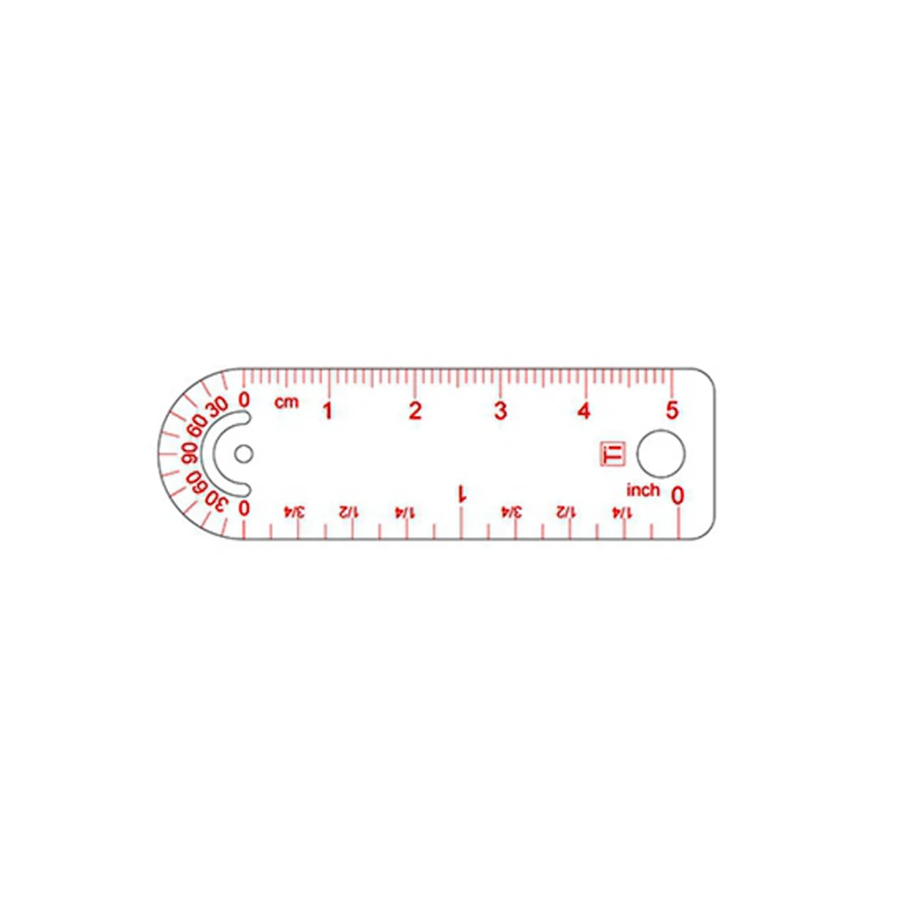 Titanium Mini Ruler 4