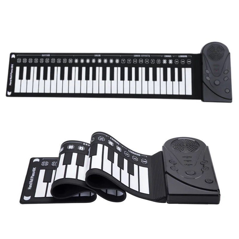 Piano à roulettes pour enfants, Clavier souple, clavier de piano, Enfants de