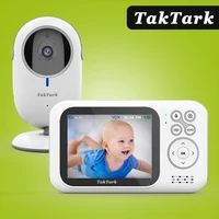 3.2 inch Wireless Video Color Baby Monitor High Resolution Baby Nanny Security Camera Night Vision Temperature Monitoring 1