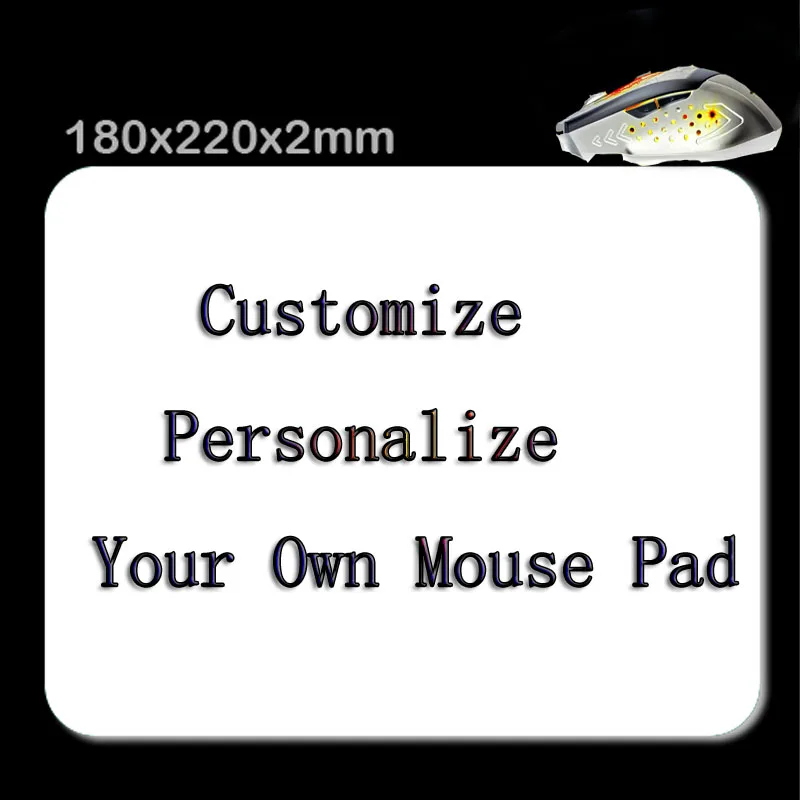 Mairuige Pictures Give Us You Like Photos Print Non-slip Rectangular Rubber Soft Mouse Pad 220*180*2mm /290*250*2mm mouse pad,gaming mousepad