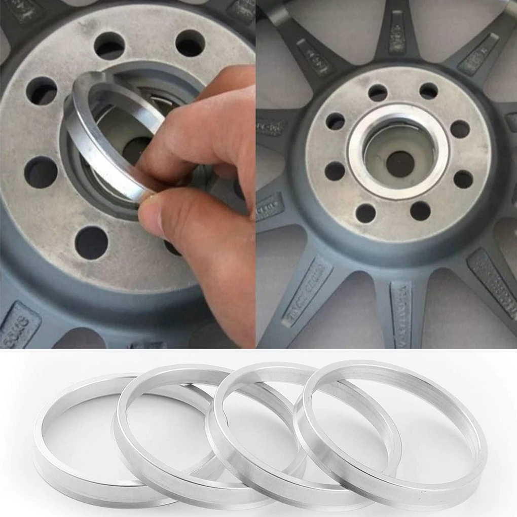 

Комплект из 4-х колец ступицы автомобильных колес Передняя Противоударная Центральная прокладка 7 31-6 71 см автомобильные аксессуары запасные части