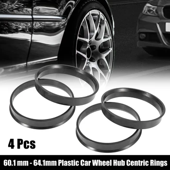 X Autohaux 4pcs Car Hub Centric Rings Wheel Bore Center Spacer 64.1-60.1 65.1-63.4 72.6-63.4 74.1-64.1 74.1-66.1 74.1-67.1mm 1