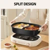 7L Electric Cooker Hot Pot Multi Cooking Pot Household Temperature Control Electric Frying Pan Apparecchi Di Cottura 3