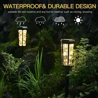 LAOPAO Solar Lights | Solar Pathway Lights Outdoor with Ground Stakes and Ring Clip - IP65 Waterproof Automatic Garden Landsca 1