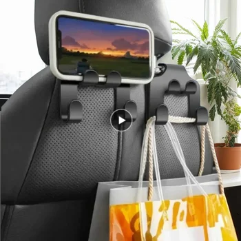 Backseat Organizer - Phone Hanger & Storage Hook 1