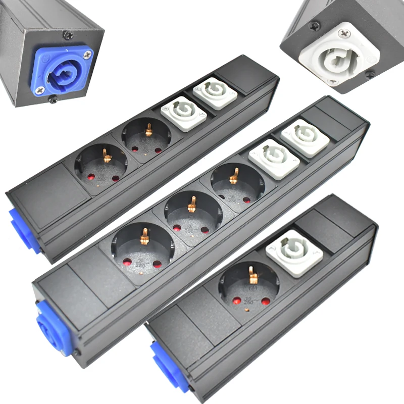 Pdu Power Strip Network Cabinet Rack Nac3Mpa Nac3Mpb Presa Combinata Per Aviazione Ue Ingresso Uscita Aeronautica 1-12 Presa Ca