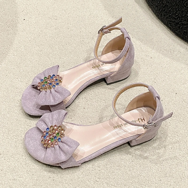 Aphixta 3cm Low Heel Yellow Sandals Luxury Bow Summer Ankle Strap Sandals Open Toe Fashion Women Shoes Plus Size 43
